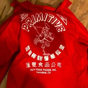 Primitive x Huy Fong Foods Red Coaches Jacket